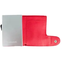 Vitl Santhome PU Cardholder Wallet Red Open